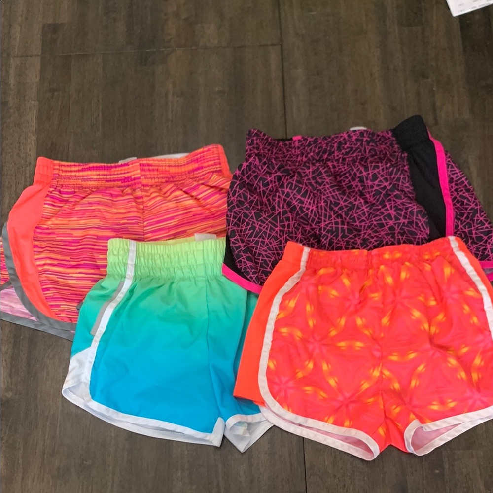 Colorful Athletic Shorts Set